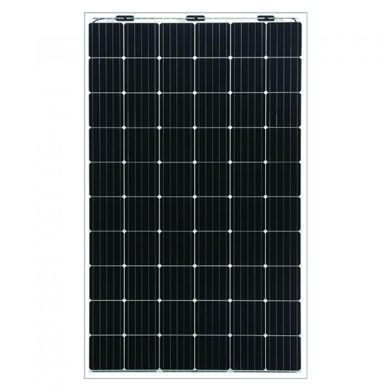 panel solar de vidrio