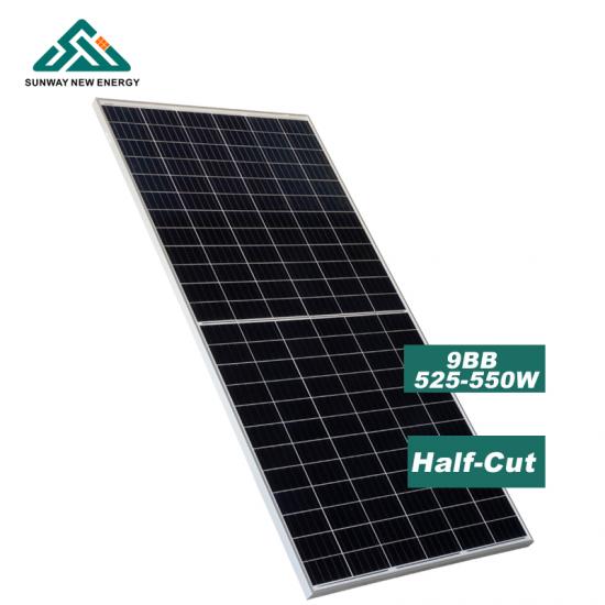 Mono cell half cut solar panel
