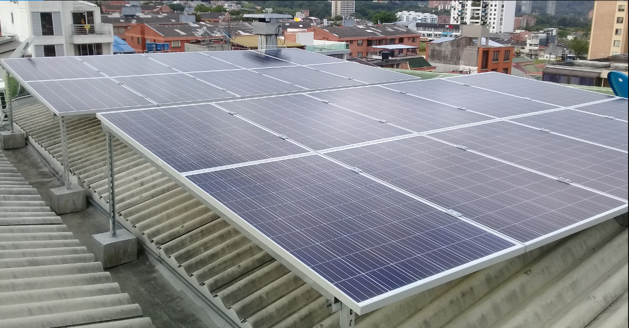 Sistema solar fotovoltaico conectado a la red de 5 kwp sistema solar-ecostar hotel